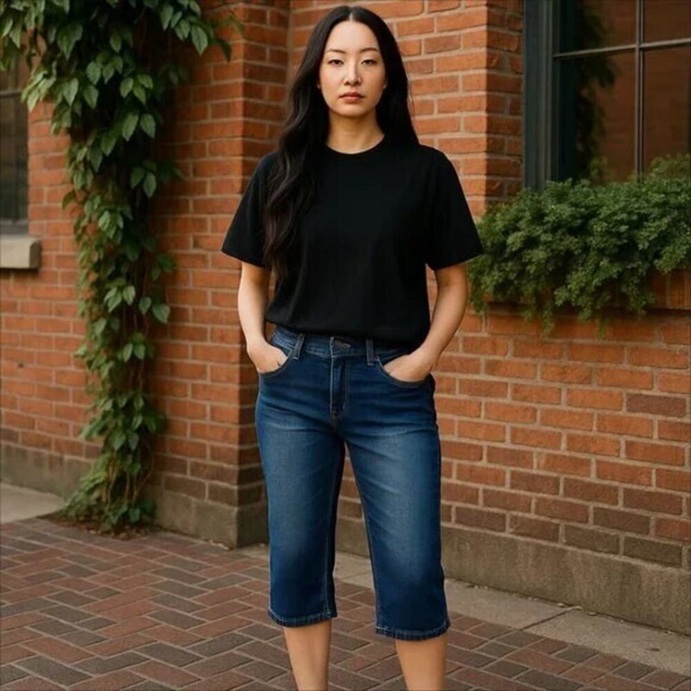 Super Comfy Cropped Royalty Jeans size 16